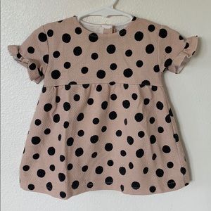 Zara Baby polka dot dress-6-9 months